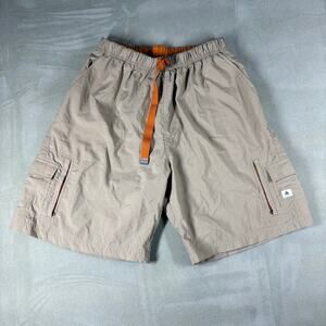 Nike ACG Cargo Shorts Mens XL Beige Hiking Outdoor Utility Shorts Y2K